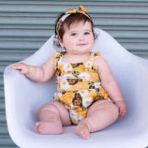 Little Bum Bums ruffle bubble romper